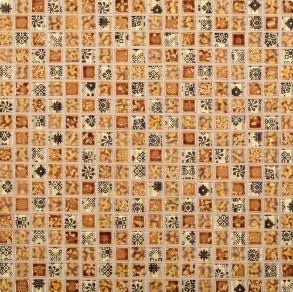 Charm Straight Joint - mixed tile